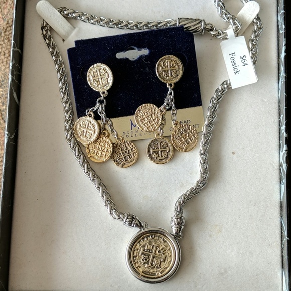 MX signature collection treasure coin jewelry set - Picture 1 of 3